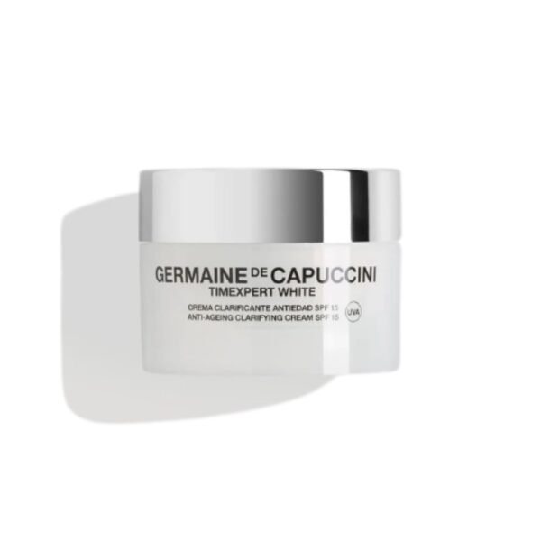 Crema white clarificante antiedad SPF 15